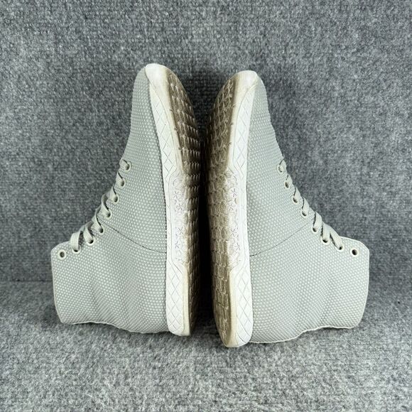 Nobull Outwork High Top Womens 6.5 Gray Shoes Trainers Athletic Lifting - Picture 6 of 12